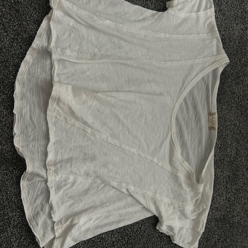 Altar'd State White Short Sleeve Top